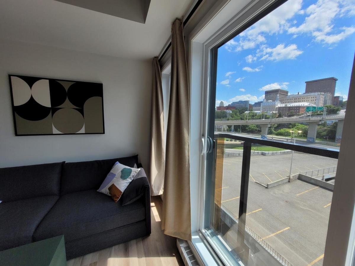 Condo Mid-Century Modern Style - Pool/Terrace Quebec City Ngoại thất bức ảnh